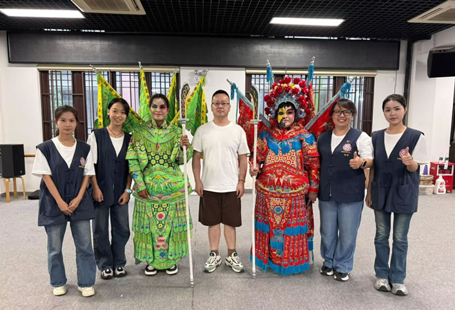 翼琪文化推进“一带一路”粤港澳大湾区与基里巴斯学生艺术文化交流的活动