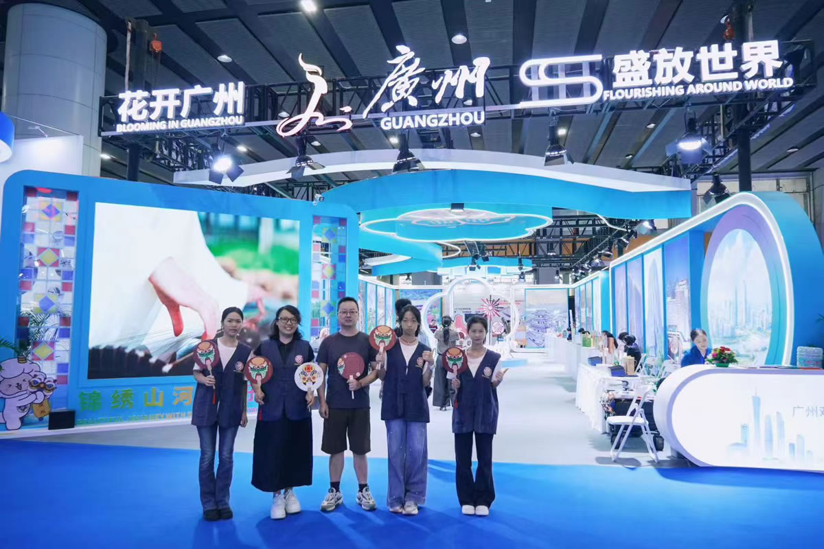 翼琪文化·粤剧脸谱参加第33届广州博览会